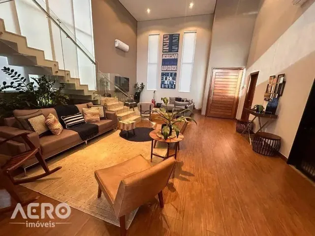 Imagem: A casa em condomínio possui 4 Dormitórios, 4 Suítes, 5