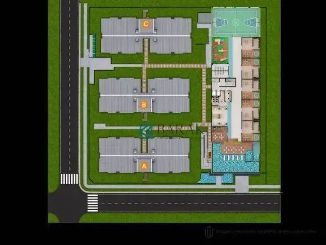 Imagem 6: Apartamento no Royal Palace Mobiliado com 2 Dormitórios para Alugar, 58 M² por R