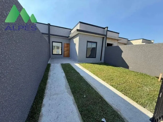 Imagem 1: Casa com 3 Dormitórios À Venda, 64 M² por R$ 450.000,00 - Capela Velha - Araucária/Pr