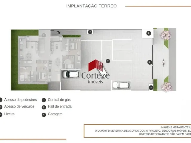 Imagem 6: Apartamento com 56,6M² 2 Quartos, À Venda, no Bairro Afonso Pena em São José Dos