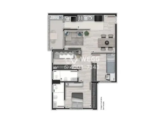Imagem 15: Viva no Residencial Vila Bosque - Conforto, Natureza e Sofisticação em Maringá