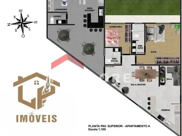 Imagem: Apartamento em Rua Santos Dias, 55 - Jd