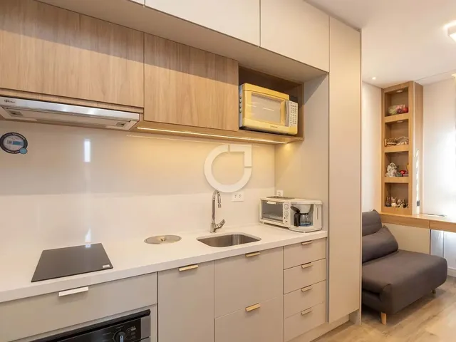 Imagem: Studio Mobiliado no Bigorrilho 24,17M²