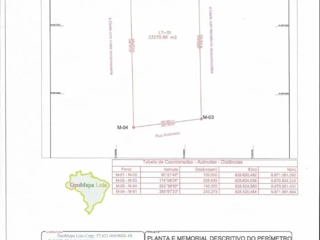 Imagem 3: Terreno A= 23.279,85M2