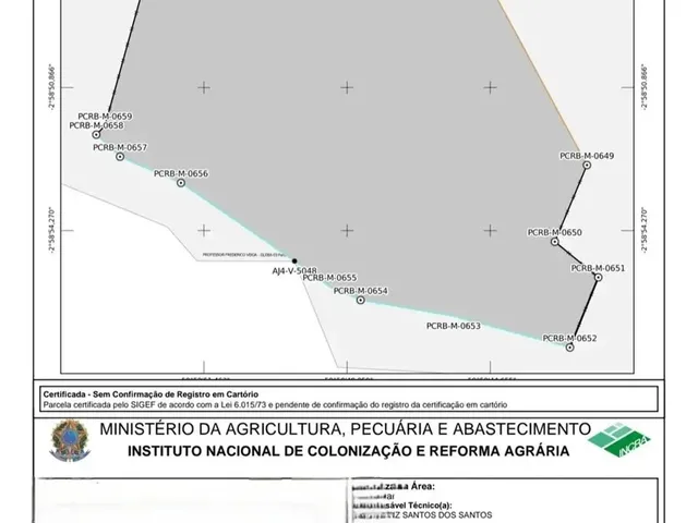 Imagem 2: Terreno Comercial na Av das Torres com 84.630M2. o M2 Está a R$550,00. Documentado. Pode