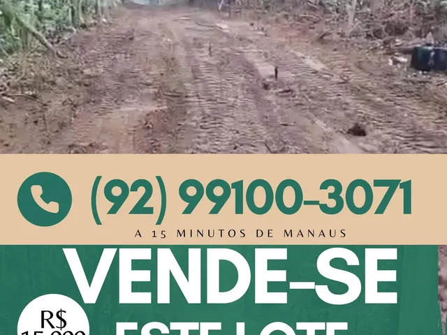 Imagem: Vende-Se Terreno Lotes R$ 15.000 a 15 Minutos
