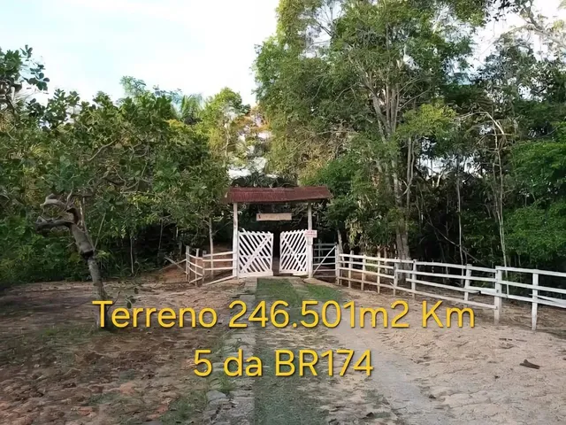 Imagem: Terreno no Km 5 da Br174 com 246.601M2