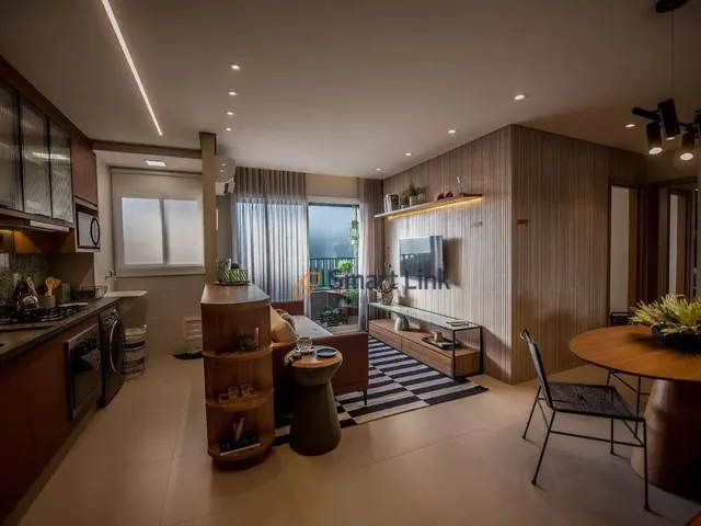 Imagem: O apartamento possui 2 Dormitórios, 2 Banheiros, 1 Vaga na