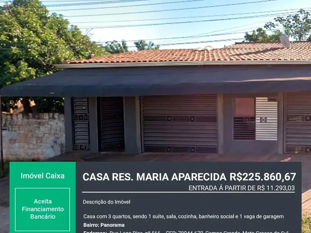 Imagem: Casa no Parque Residencial Maria Aparecida