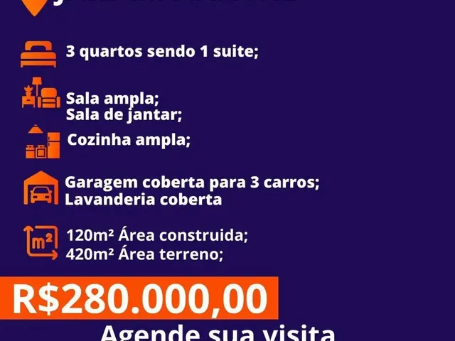 Imagem 14: Casa Á Venda com 3 Quartos Sendo 1 Suíte no Jardim Anache em Campo Grande - Ms