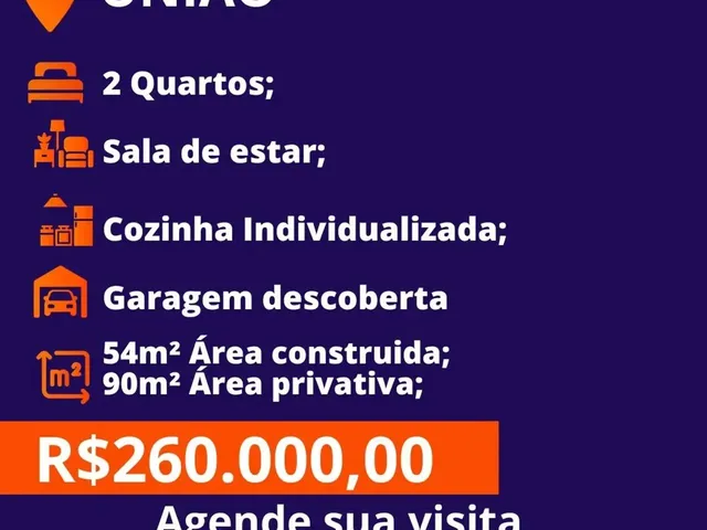 Imagem 2: Casa Á Venda com 2 Quartos no União em Campo Grande - Ms