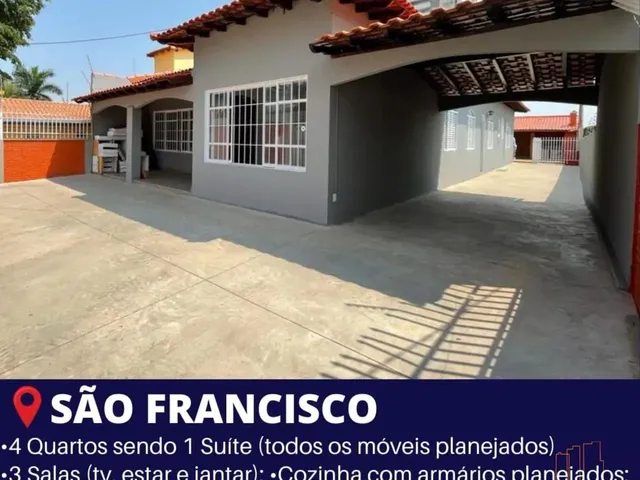 Imagem: Casa Á Venda com 4 Quartos Sendo 1 Suíte