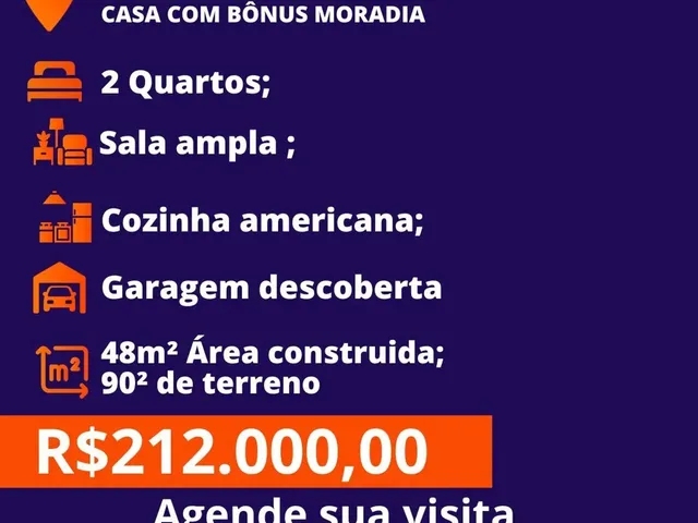 Imagem 12: Casa Á Venda com 2 Quartos, com Bônus Moradia em Campo Grande - Ms