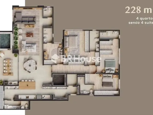 Imagem 2: Royal Park Apartamento cobertura com 3 dormitórios