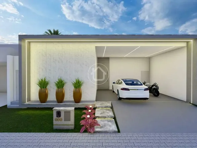 Imagem: Casa Térrea Toda Integrada com 3 Suítes