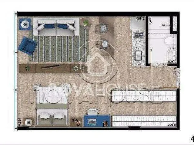 Imagem 3: Flat Disponível na Melhor Localização da Cidade