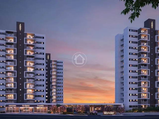 Imagem: O apartamento possui 2 Dormitórios, 2 Banheiros, 1 Vaga na