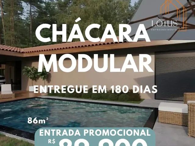 Imagem: Cm86- Chácara Modular Pronta em 180 Dias