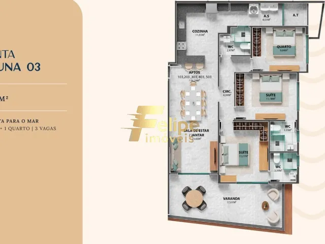 Imagem 14: NOVO EMPREENDIMENTO IMOBILIÁRIO SURGINDO! APARTAMENTO DE 02 QUARTOS, SENDO 01 SUÍTE, À