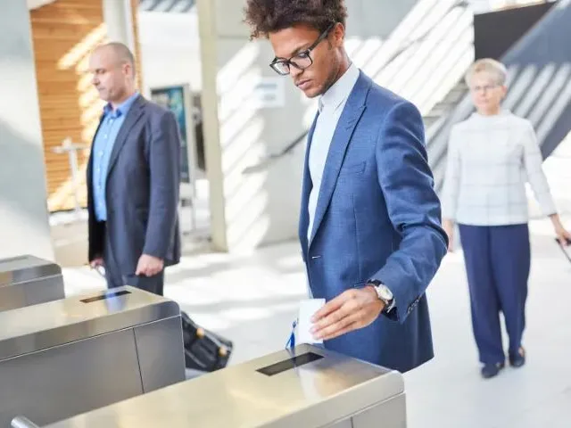 Imagem: Empresa no Setor de Controle de Acesso À
