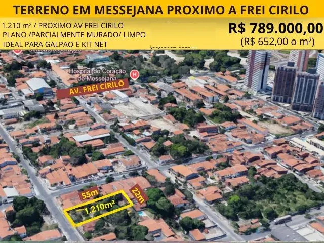 Imagem: Terreno em Messejana - 1.210M²
