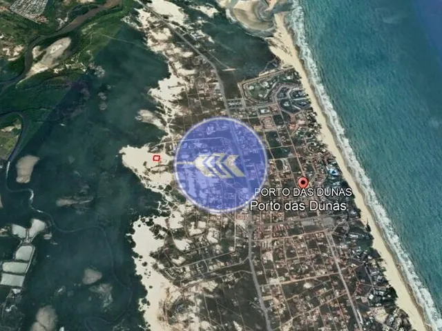 Imagem: Terreno no Porto das Dunas com 2.500m²