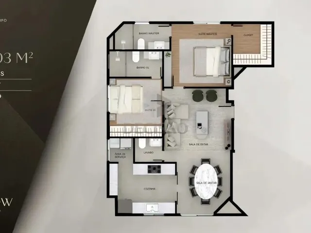 Imagem 6: Apartamento 1 Quarto, 2 Quartos, 3 Quartos, Loja - Funcionários - Belo Horizonte/Mg