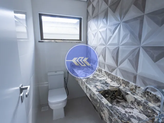 Imagem 4: Casa moderna com 3 suítes em condomínio Jardins Ibiza