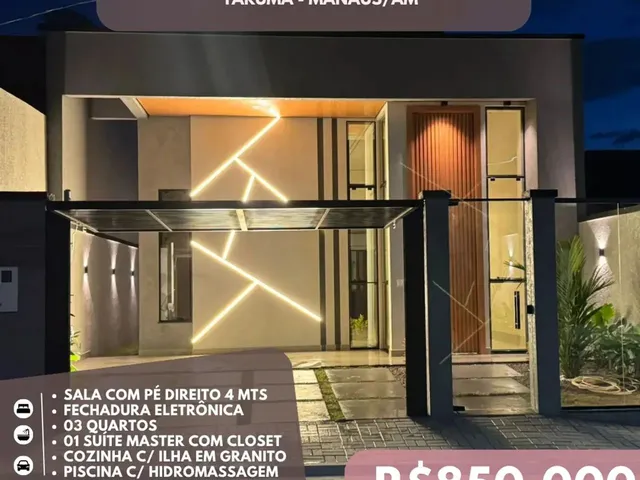 Imagem: Casa com 03 Quartos no Residencial Villa