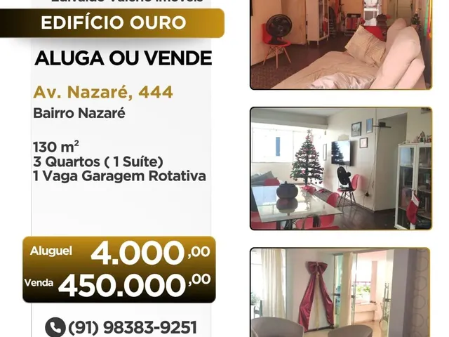 Imagem: Vendo Ou Alugo Apto no Ed Ouro Nazaré