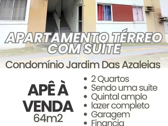 Imagem: Apartamento Térreo com Suíte e Quintal
