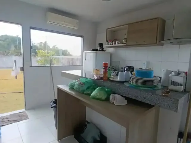 Imagem 12: Casa Térrea no Condomínio Raízes- com 3 Suítes, Área de Serviço, Área Gramada E
