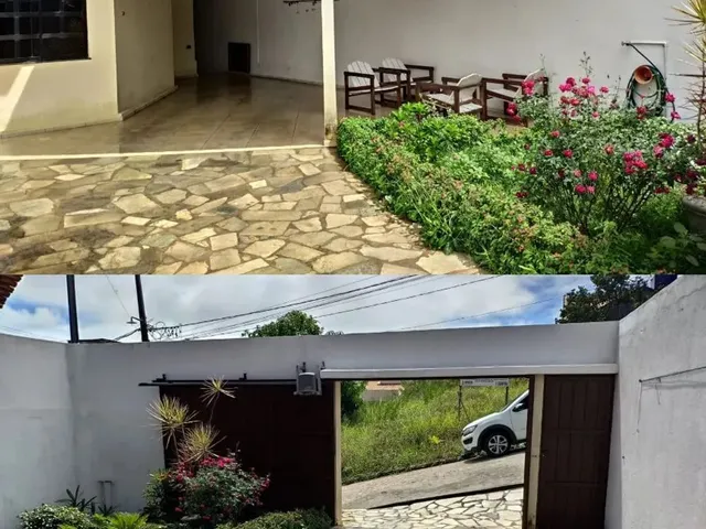 Imagem: A casa possui 4 Dormitórios, 4 Banheiros, 2 Vagas na
