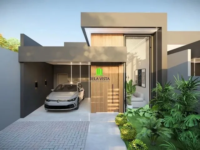 Imagem: Casa Moderna em Construção