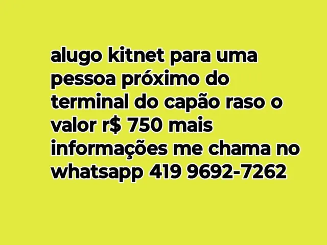 Imagem 2: Quartos e Kitnet