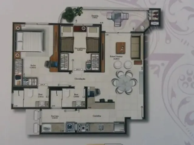 Imagem 5: Apto 2 Dormitórios C/Suite Direto com Proprietário