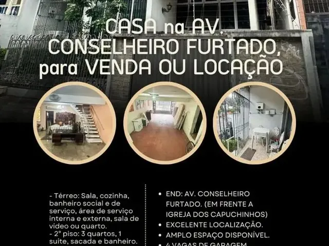Imagem: Casa na Conselheiro em Frente a Igreja dos