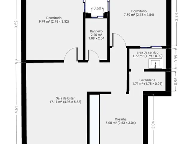 Imagem 2: Cohab Gleba Ii, Próximo A. Montenegro, Apto 2 Quartos, R$ 1500 Sem Garagem