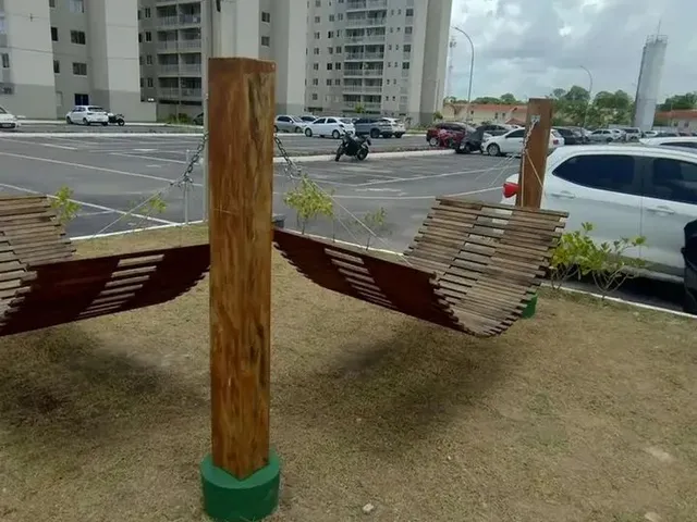 Imagem 3: Apart.,Semi-Mobiliado, Suíte,Varanda,Elevador,Gás, 2 Ar Splits,6°,Caução