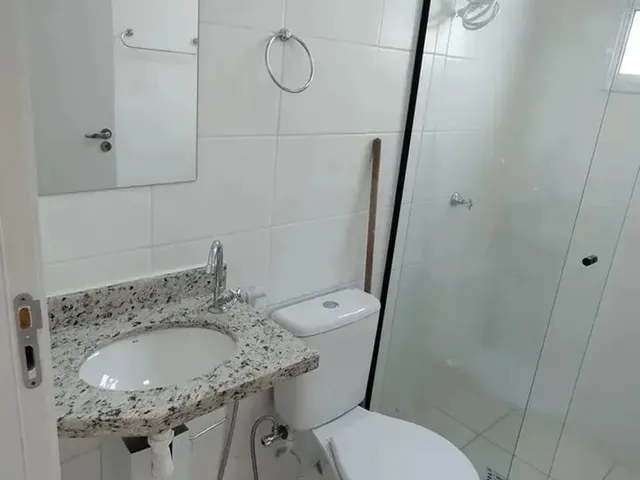 Imagem 13: Apart.,Semi-Mobiliado, Suíte,Varanda,Elevador,Gás, 2 Ar Splits,6°,Caução