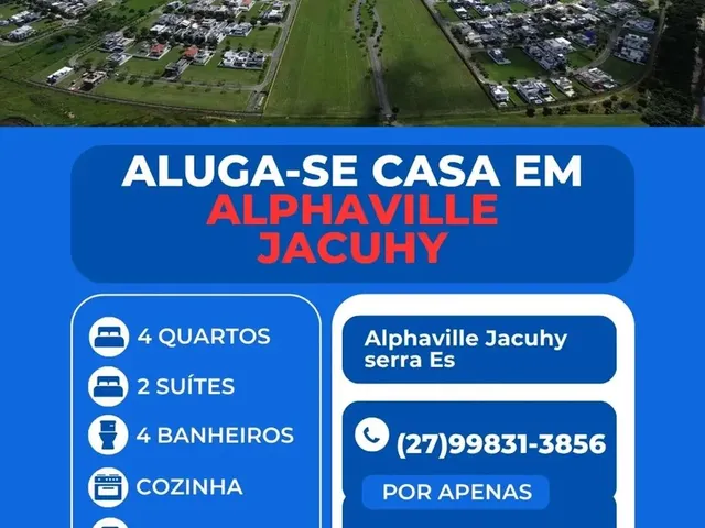 Imagem: Casa para Alugar em Alphaville Jacuhy