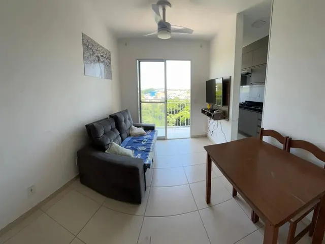 Imagem 6: Apartamento 2 Quartos com Varanda Mobiliado - Condomínio Via Jardins, Morada De