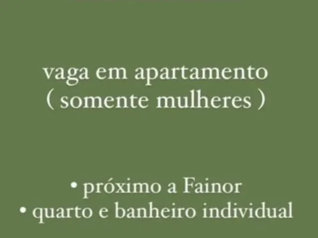 Imagem: Aluga-Se Quarto - Vaga Feminina