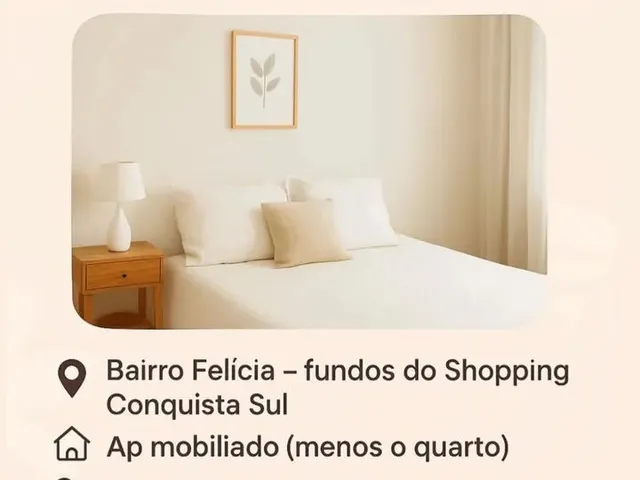 Imagem: Quarto Privado para Alugar - Vaga Feminina