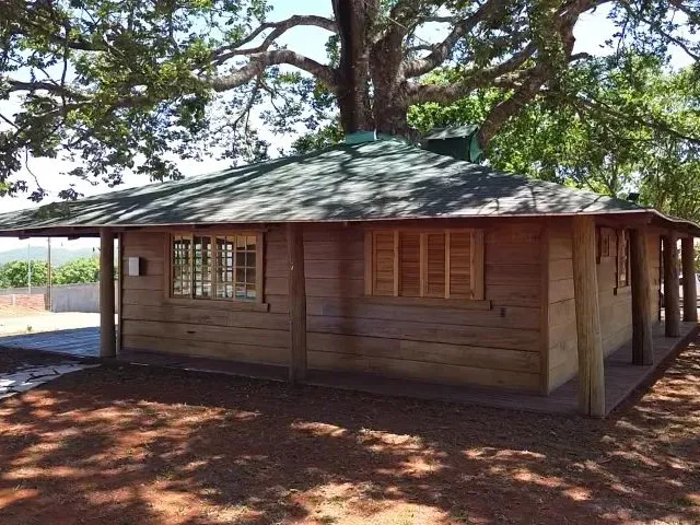 Imagem 6: Chácara 2000M², Casa de Madeira, 3Q, Área Gourmet, Piscina, Tanque Peixe, Aragoiânia