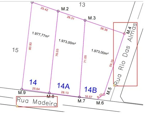 Imagem: Lote Campos Dourados 1977M²