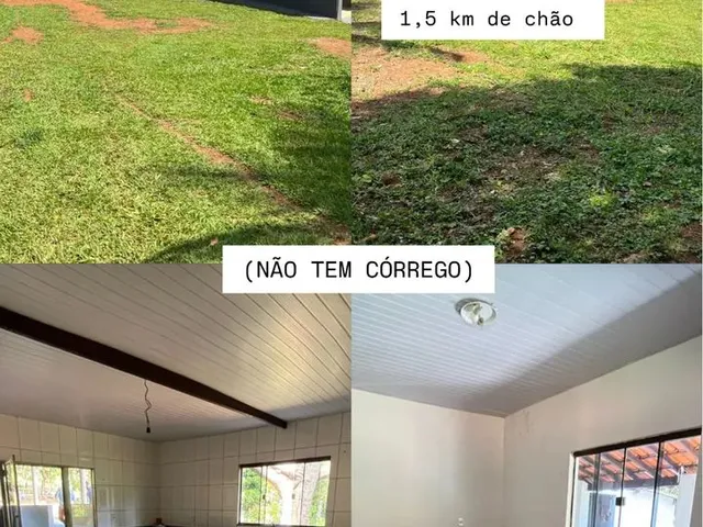 Imagem: A chácara possui 3 Dormitórios, 3 Suítes, 21.000m² de