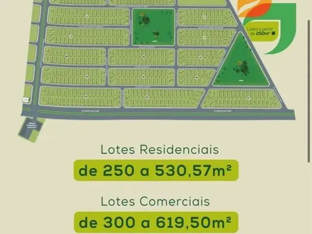 Imagem: Lotes Parcelados em 240 X