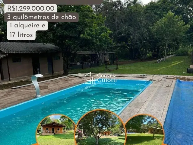 Imagem: Chácara com 1 Alqueire e 17 Litros em Vianópolis