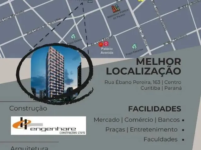 Imagem 10: Studio com 1 Dormitório À Venda, 21 M² por R$ 207.500 - Centro - Curitiba/Pr